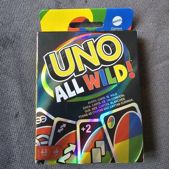 UNO ALL WILD! Card Game - Picture 1 of 2
